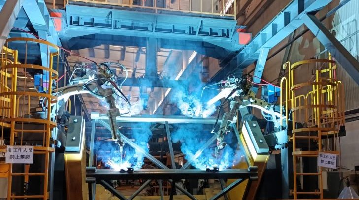 塔机——标准节机器人焊接生产线