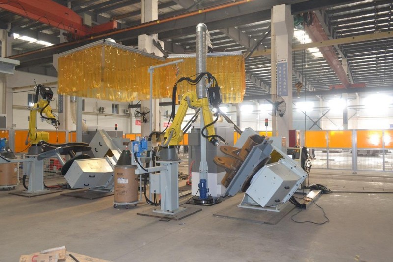 装载机——动臂机器人焊接工作站