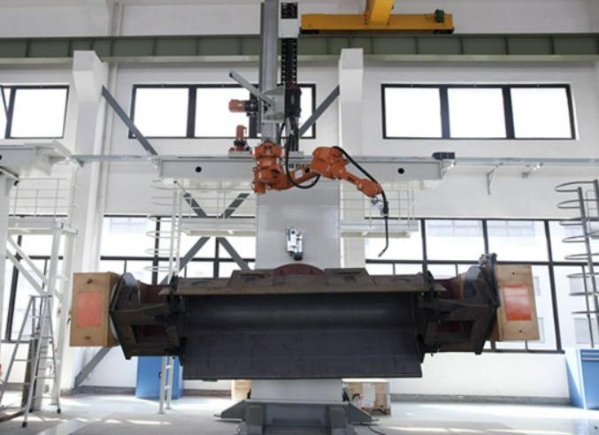 装载机——前吵架机器人焊接工作站