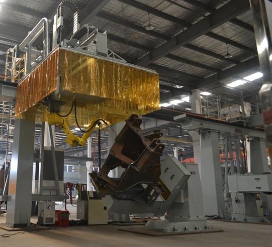 装载机——大耳座机器人焊接工作站