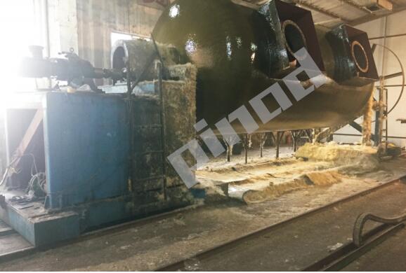 油罐玻璃钢喷射专机